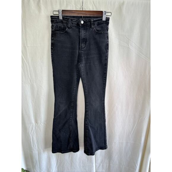 SHEIN Teen Black Bootcut Pants - Size 12-13Y - Picture 1 of 3